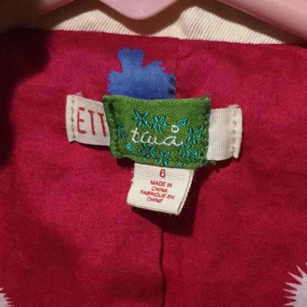 Anthropologie Ett Twa Girls Jacket -jr Size 6 - Picture 3 of 9